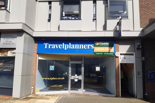 Former travel shop was set to become a nail bar