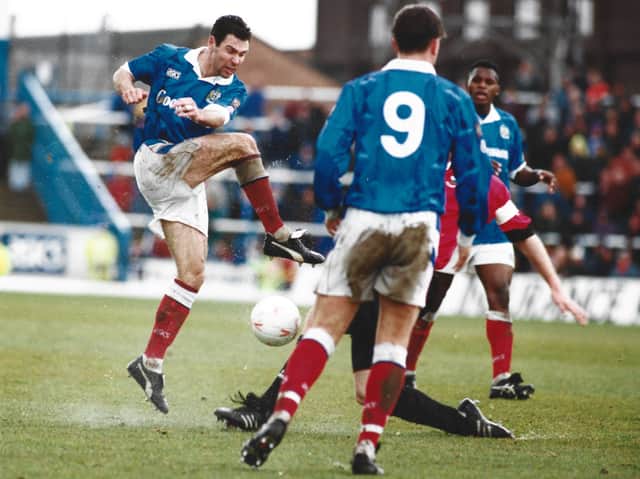Paul Wood was forced to retire in 1996, ending his second spell at Pompey.