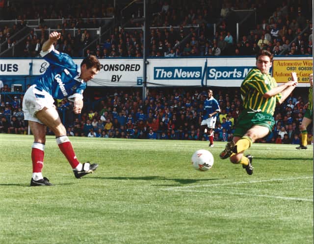 Paul Wood totalled 95 appearances and 14 goals for Pompey over two spells.