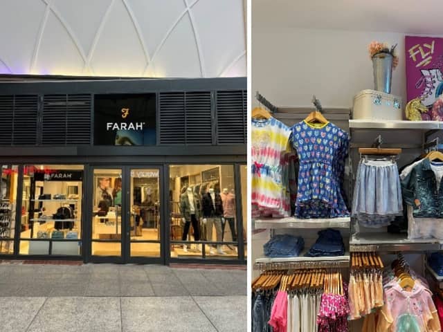 Gunwharf Quays has announced that two brands, Farah and Hatley, have opened their first-
ever outlet stores at the waterfront shopping destination this month.