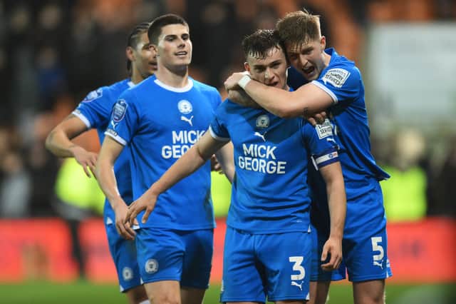 Peterborough are currently fourth in League One. Picture: Ben Roberts Photo/Getty Images