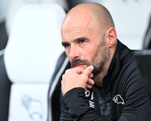 Derby County boss Paul Warne. Pic: Getty Images