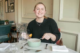 Feature on new menu at Queens Hotel, Southsea. Pictured: Our reporter Sophie Lewis after a stint in the kitchen. 
Picture: Habibur Rahman