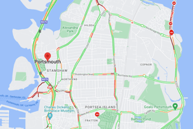 Collision on M275 Northbound at J2 Whale Island Way. 