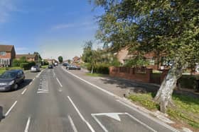 The collision took place in Middle Park Way, Leigh Park, on March 20. Police said the male e-scooter rider was hospitalised after being hit by the van. Picture: Google Street View.