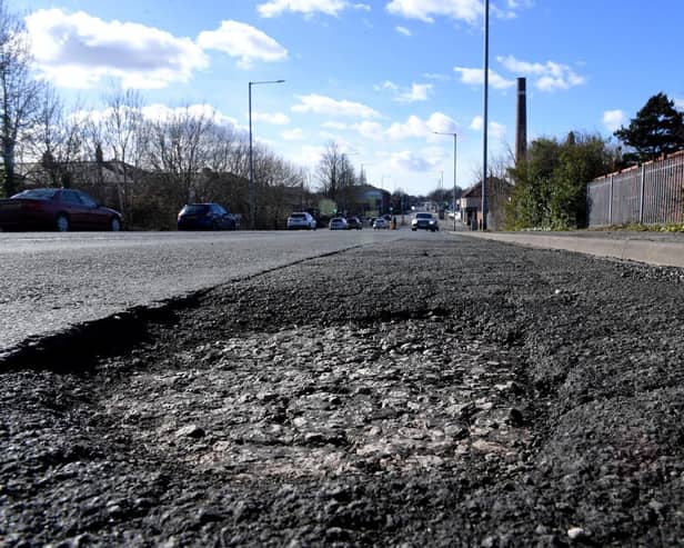 Potholes continue to plague the city of Portsmouth. 