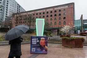 The first drop of rain has landed in Manchester today, the UK’s rainiest city as named by Brits, triggering Greene King’s biggest ever giveaway of 100,000 free pints nationwide. 
Picture credit: Greene King 