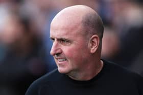 Former Pompey boss Paul Cook in Chesterfield's win over Boreham Wood on Saturday. Pic: Getty.