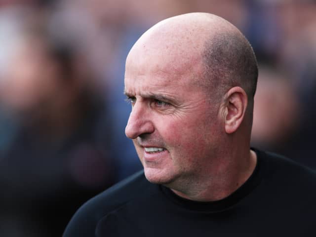 Former Pompey boss Paul Cook in Chesterfield's win over Boreham Wood on Saturday. Pic: Getty.