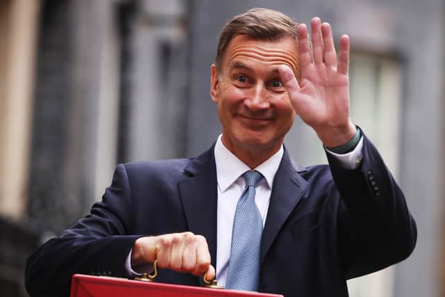 Chancellor Jeremy Hunt said during the budget in March that the UK would only increase defence spending when economic conditions allowed. (Photo: Dan Kitwood/Getty Images)