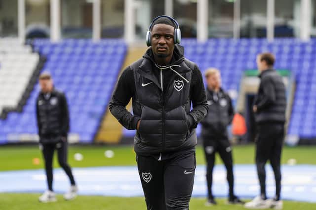 Christian Saydee has been ruled out of Pompey's trip to Wycombe on Good Friday