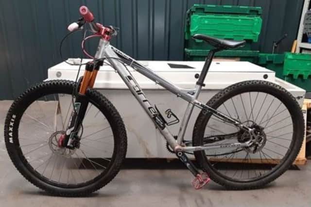 Police have recovered this bike. They believe it to have been stolen in Gosport. Picture: Hampshire and Isle of Wight Constabulary.