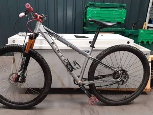 Police have recovered this bike. They believe it to have been stolen in Gosport. Picture: Hampshire and Isle of Wight Constabulary.