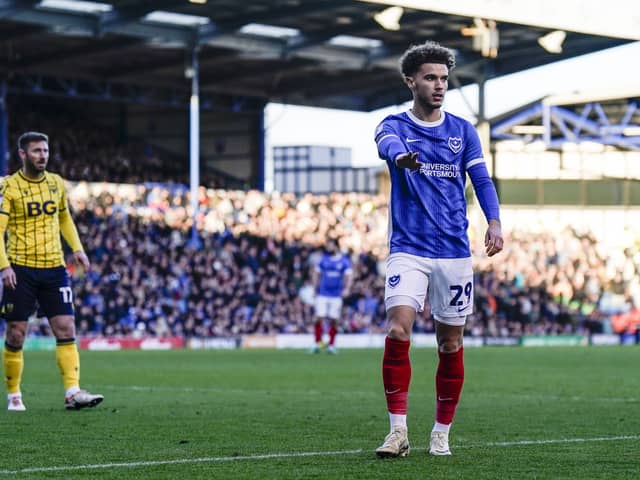 Josh Martin is loving life at Pompey after his unusual route into Fratton Park. Picture: Jason Brown/ProSportsImages