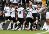 James Collins and Nathaniel Mendez-Laing are expected to feature for Derby against Pompey next Tuesday night
