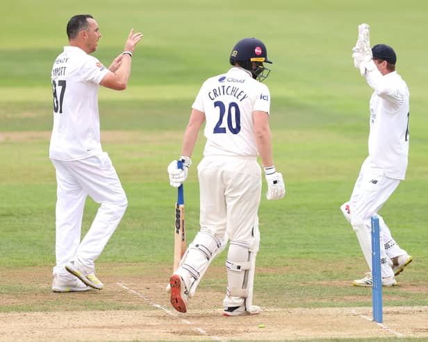 Hampshire fast bowler Kyle Abbott is looking ahead to a season of potential milestones with 600 first class wickets within touching distance.