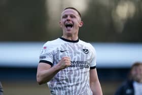 Pompey top scorer Colby Bishop. Pic: PA