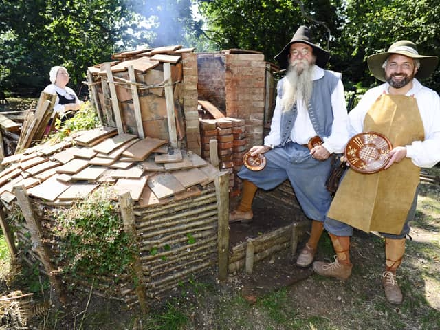 The 17th Century Kiln will be fired up at Little Woodham historical village