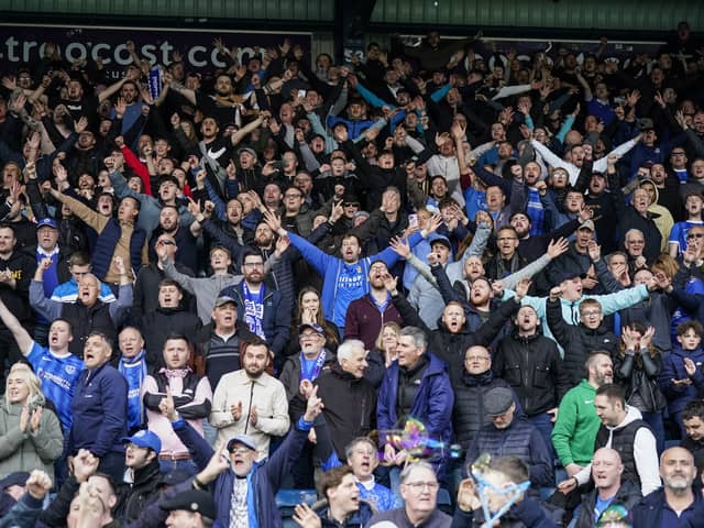 Pompey fans look like they'll be heading back to Championship venues next season after 12 years away