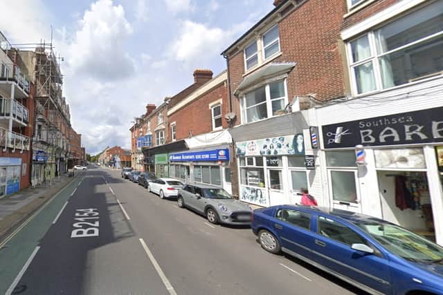 The incident took place in the Elm Grove area of Southsea. Police received reports of three women being followed by a man in Southsea. Picture: Google Street View.