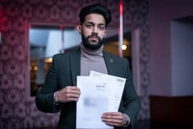 Taran Ojla, director of Wiggle Strip Club in Surrey Street, was furious with British Gas after a flat he owned in Southsea was charged over £33k for its utility bill. Pictured: Taran Singh Ojla on March 1, 2024. Picture: Habibur Rahman