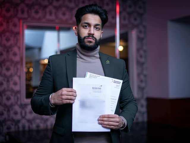 Taran Ojla, director of Wiggle Strip Club in Surrey Street, was furious with British Gas after a flat he owned in Southsea was charged over £33k for its utility bill. Pictured: Taran Singh Ojla on March 1, 2024. Picture: Habibur Rahman