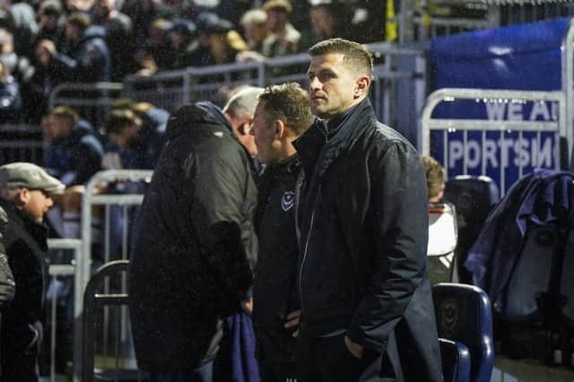 John Mousinho reflects on a Fratton Park point against promotion rivals Derby. Picture: Jason Brown/ProSportsImages