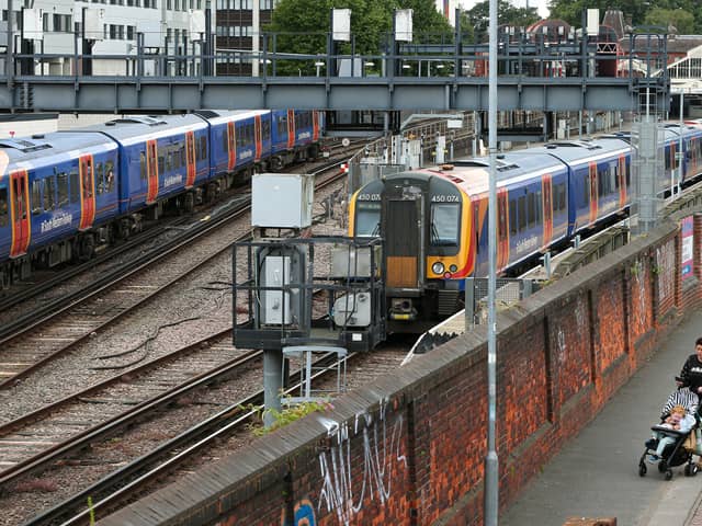No trains will be operating between Portsmouth and London at specific times as commuters are once again hit by rail strikes. Picture: Chris Moorhouse (jpns 120821-17)