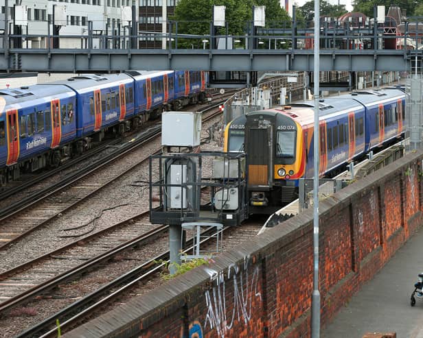 No trains will be operating between Portsmouth and London at specific times as commuters are once again hit by rail strikes. Picture: Chris Moorhouse (jpns 120821-17)