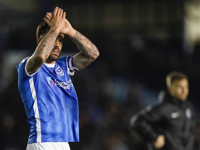 Pompey skipper Marlon Pack and boss John Mousinho have both been nominated for EFL Awards. Pic: Jason Brown/ProSportsImages