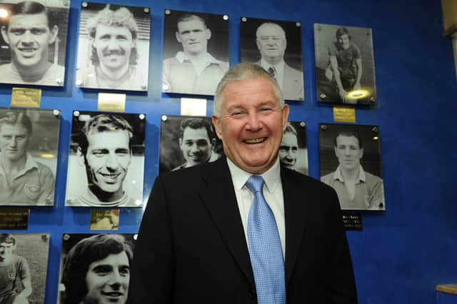 George Ley was inducted into Pompey's Hall of Fame in March 2015. Picture: Paul Jacobs