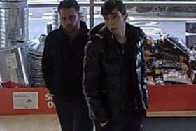 Police are searching for two men after a Henry hoover was stolen from Sainsbury's in Hedge End. Picture: Hampshire and Isle of Wight Constabulary