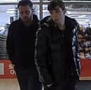 Police are searching for two men after a Henry hoover was stolen from Sainsbury's in Hedge End. Picture: Hampshire and Isle of Wight Constabulary