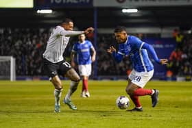 Chelsea loanee Tino Anjorin is back for Pompey. Pic: Jason Brown/ProSportsImages