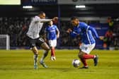 Chelsea loanee Tino Anjorin is back for Pompey. Pic: Jason Brown/ProSportsImages