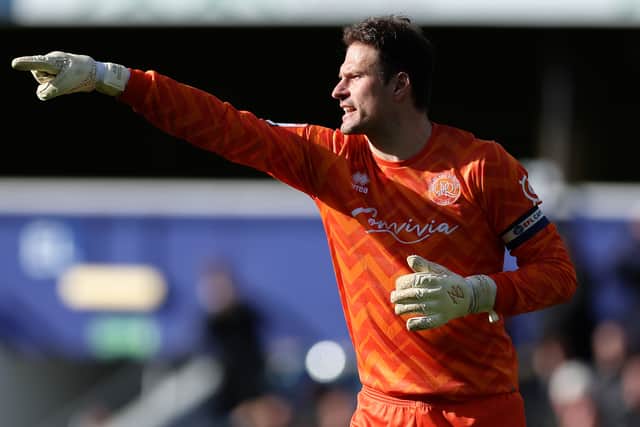 QPR goalkeeper Asmir Begovic 