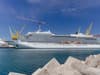 Lavish cruise ship with swimming pool, hot tub and restaurants to visit Portsmouth