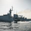 Royal Navy warship HMS Trent seized drugs with a street value of £16.7 million in two separate blows to drug runners in the Caribbean. 
Picture credit: Royal Navy / SWNS