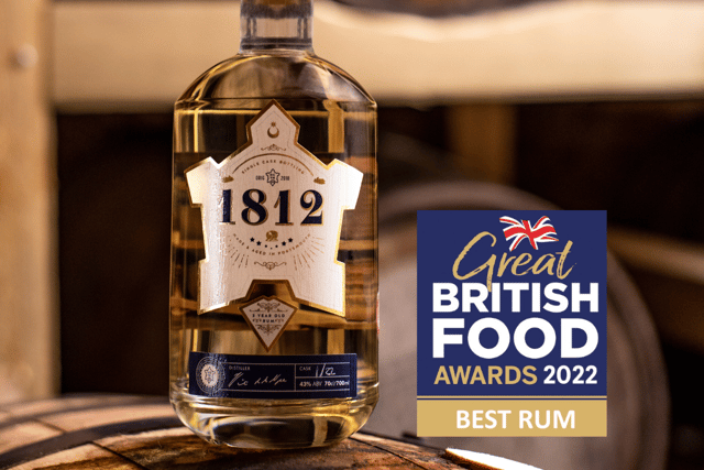 The Portsmouth Distillery Co has celebrated getting a silver award at the People's Choice Spirits Awards for its three-year-old 1812 Rum.