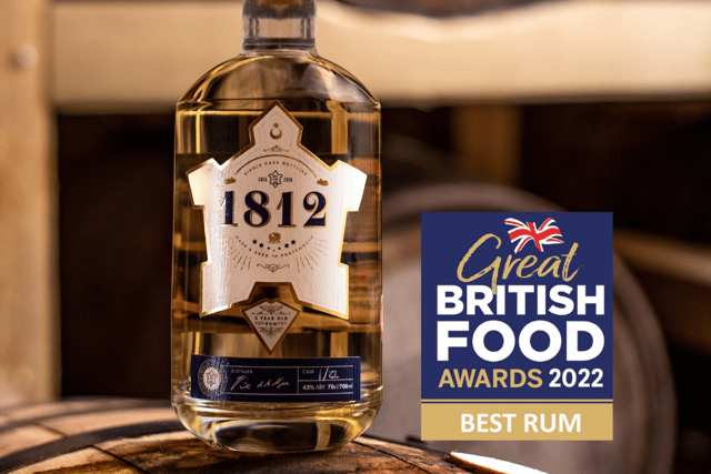 The  Portsmouth Distillery Co has celebrated getting a silver award at the People's Choice Spirits Awards for its three-year-old 1812 Rum. 