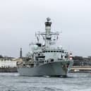 An unnamed Royal Navy ship has been deployed to Gaza to support with an aid project amid the ongoing Israel-Hamas war. Pictured is HMS Richmond, a frigate which recently returned to the UK from operations in the Red Sea. Picture: Royal Navy.