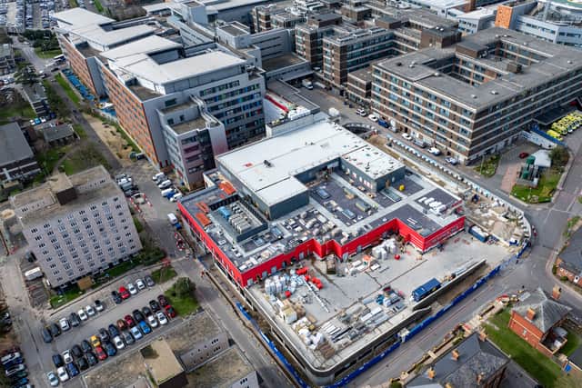 Pictured: The new emergency department at Queen Alexandra Hospital. 
Picture credit: Marcin Jedrysiak