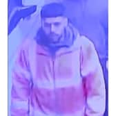 Police have released a CCTV image of a man they want to speak to after an assault left a man with a broken nose on Thursday, March 14.