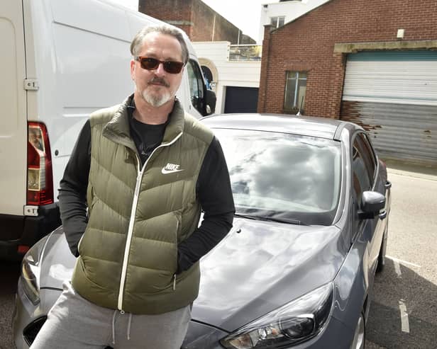Daniel Bowden, General Manager at The Still & West, woke up to discover that his car was full of water following the flooding in Old Portsmouth. 