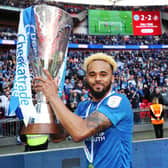 The late Anton Walkes won the Checkatrade Trophy with Pompey at Wembley in March 2019. Picture: Joe Pepler
