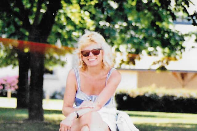 Glenda Hoskins in 1995. Pic: Iain Hoskins