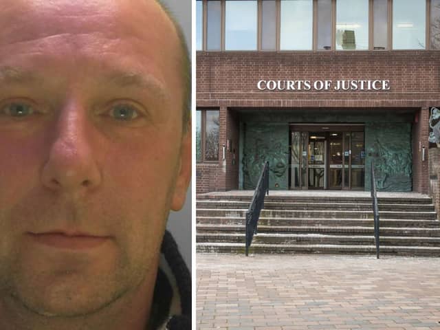 Andrew Irvine, 51, of Green Lane, Chichester, has been jailed at Portsmouth Crown Court after stealing roughly £30,000 worth of jeans. Picture: Sussex Police/César Moreno Huerta