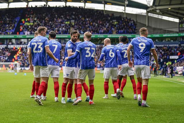 Pompey battled to a 1-1 draw at Bolton today