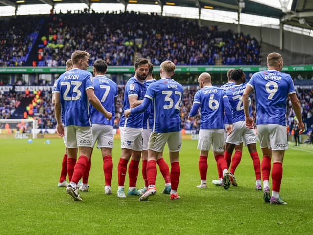 Pompey battled to a 1-1 draw at Bolton today