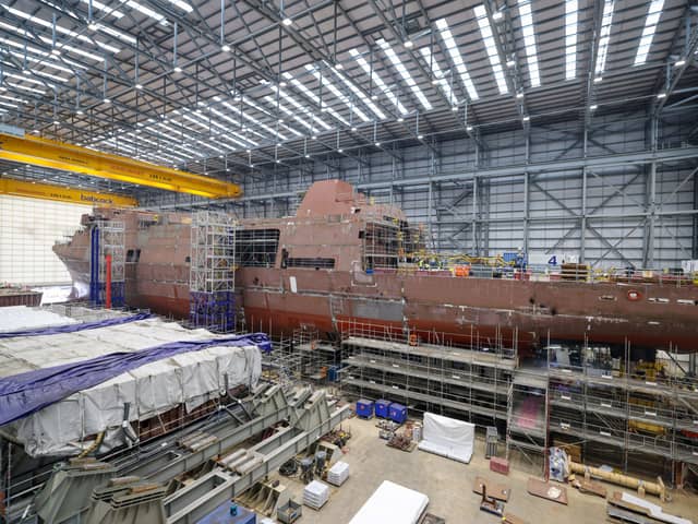 Type 31 frigates being built in Scotland are due to call Portsmouth their home once they are officially part of the Royal Navy fleet. Pictured: HMS Venturer in 2024.